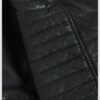 Men's Mark Black Racer Leather Jacket