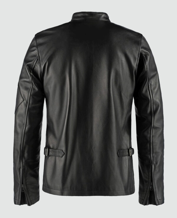 Scott Summers (Cyclops) X-Men's Black Leather Jacket
