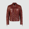 Fred Brown Cafe Racer Leather Jacket