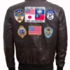 Top Gun Tom Cruise Leather Jacket Men’s