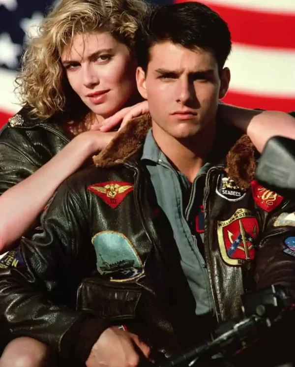 Top Gun Tom Cruise Leather Jacket Men’s