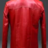 Fight Club Original Red Leather Jacket